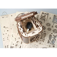 UGEARS 3D puzzle Šperkovnica 190 dielikov