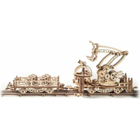 UGEARS 3D puzzle Železničný žeriav - manipulátor 354 dielikov