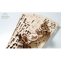 UGEARS 3D puzzle Železničný žeriav - manipulátor 354 dielikov