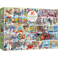 GIBSONS Puzzle Abeceda hier a hračiek 1000 dielikov