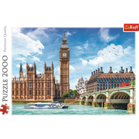 TREFL Puzzle Big Ben, Londýn, Anglicko 2000 dielikov