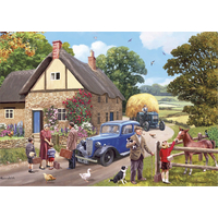 GIBSONS Puzzle Evakuovanie 4x500 dielikov