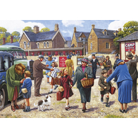 GIBSONS Puzzle Evakuovanie 4x500 dielikov