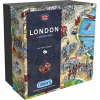GIBSONS Puzzle Londýnske pamiatky 500 dielikov
