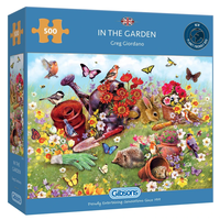 GIBSONS Puzzle Na záhrade 500 dielikov