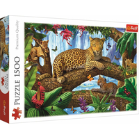 TREFL Puzzle Odpočinok v korunách stromov 1500 dielikov