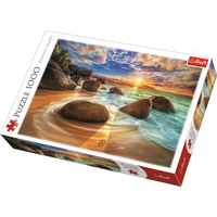TREFL Puzzle Pláž Samudra, India 1000 dielikov