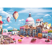 TREFL Puzzle Legrační mestá: Sladké Benátky 1000 dielikov