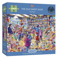 GIBSONS Puzzle Stará cukráreň XL 500 dielikov