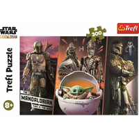 TREFL Puzzle The Mandalorian: Tajomný Baby Yoda 300 dielikov