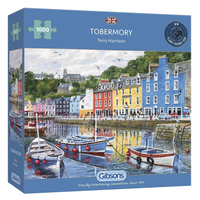 GIBSONS Puzzle Tobermory, Škótsko 1000 dielikov
