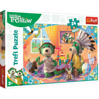 Puzzle Treflíci: Spoločná zábava MAXI 24 dielikov
