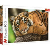 TREFL Puzzle Tigrie portrét 500 dielikov