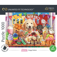 TREFL Puzzle UFT Cuteness Overload: Psíci pred cukrárňou 1000 dielikov