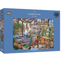 GIBSONS Puzzle Umelecké dielo 2000 dielikov