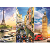 TREFL Puzzle Výlet po Európe 4000 dielikov