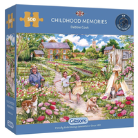 GIBSONS Puzzle Spomienky na detstvo 500 dielikov