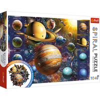 TREFL Spiral puzzle Slnečná sústava 1040 dielikov