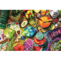 TREFL Wood Craft Origin puzzle Farebné koktaily 501 dielikov