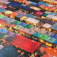GIBSONS Puzzle Thajské trhovisko 1000 dielikov