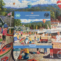 GIBSONS Puzzle Jazero Windemere, Anglicko 1000 dielikov