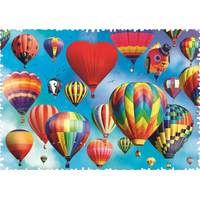 TREFL Crazy Shapes puzzle Farebné balóny 600 dielikov