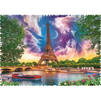 TREFL Crazy Shapes puzzle Obloha nad Parížom 600 dielikov