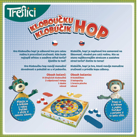 Hra Klobúčika, hop! Treflíci