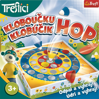 Hra Klobúčika, hop! Treflíci