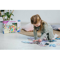 TREFL Obojstranné puzzle Veselé princezné SUPER MAXI 24 dielikov