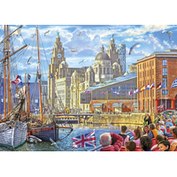 GIBSONS Puzzle Albert Dock, Liverpool 1000 dielikov
