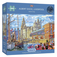 GIBSONS Puzzle Albert Dock, Liverpool 1000 dielikov