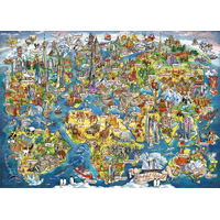 GIBSONS Puzzle Báječný svet 1000 dielikov