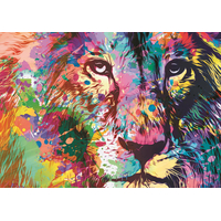 TREFL Puzzle Farebný lev 1000 dielikov