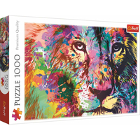 TREFL Puzzle Farebný lev 1000 dielikov