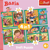 TREFL Puzzle Basia 4v1 (35,48,54,70 dielikov)