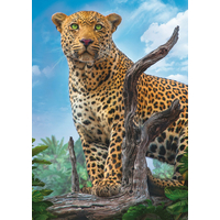 TREFL Puzzle Divoký leopard 500 dielikov