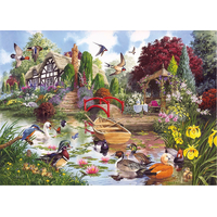 GIBSONS Puzzle Flora & Fauna 4x500 dielikov