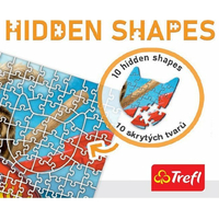 TREFL Puzzle Hidden Shapes: Mačacie prázdniny 1011 dielikov
