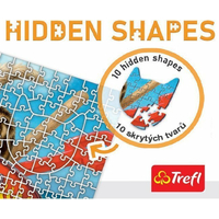 TREFL Puzzle Hidden Shapes: Výlet obytným autom 1003 dielikov