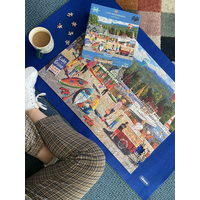 GIBSONS Puzzle Jazero Windemere, Anglicko 1000 dielikov