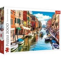 TREFL Puzzle Ostrov Murano, Benátky 2000 dielikov