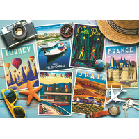 TREFL Puzzle Pohľadnica z dovolenky 1000 dielikov