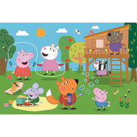 TREFL Puzzle Prasiatko Peppa: Zábava v tráve MAXI 24 dielikov