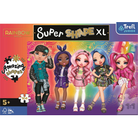 TREFL Puzzle Super Shape XL Rainbow High: Štýl 104 dielikov