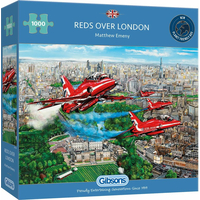GIBSONS Puzzle Red Arrows nad Londýnom 1000 dielikov