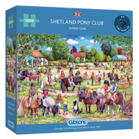 GIBSONS Puzzle Shetland Pony Club 1000 dielikov