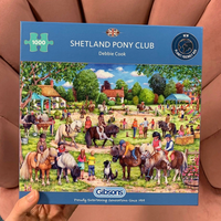 GIBSONS Puzzle Shetland Pony Club 1000 dielikov