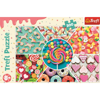 TREFL Puzzle Sladkosti 300 dielikov