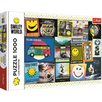 TREFL Puzzle Smiley: Lepší deň so Smiley 1000 dielikov